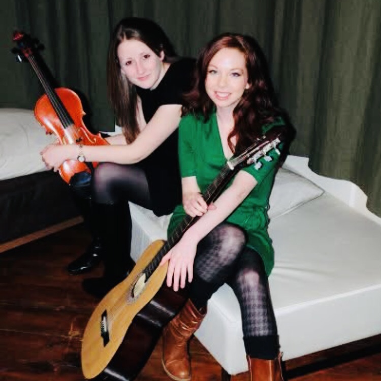 Jo with Jen a singing partner
