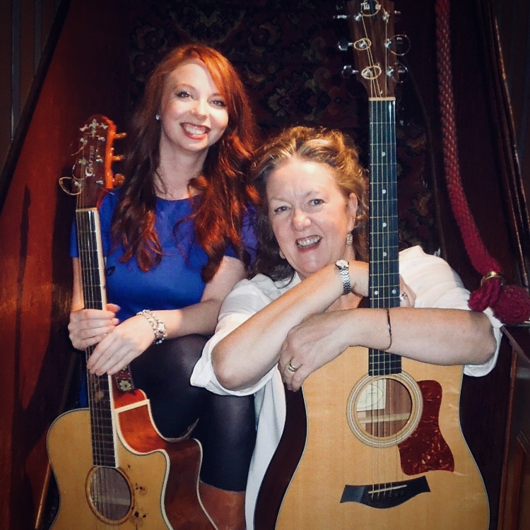 Jo with Maggie a singing partner
